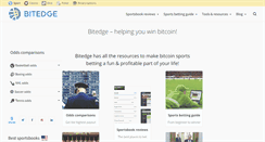 Desktop Screenshot of bitedge.com